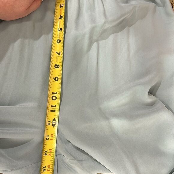 Soft Surroundings Silk High Waisted Straight Leg Lounge Ankle Pants Size L - Picture 10 of 10